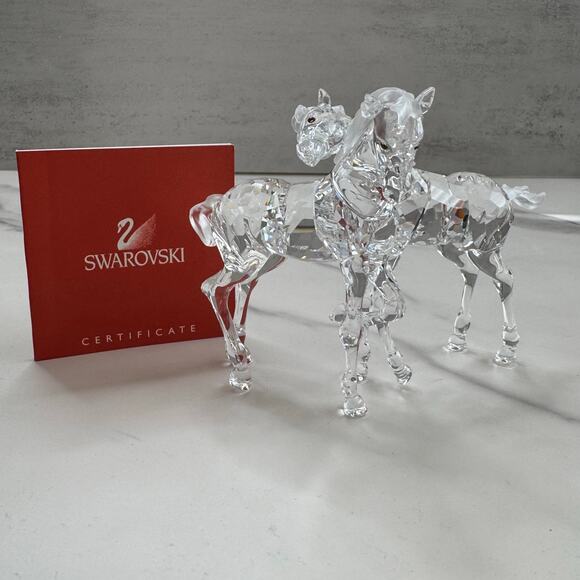Swarovski | Crystal Horse Foals Figurines - Picture 1 of 13
